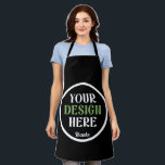 custom, unique, sleek & minimalist apron<br><div class="desc">This design is accessible to all. Feel free to customize the logo, images, text, and colours according to your preferences. Thank you very much.</div>