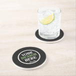 custom, unique, sleek & minimalist coaster<br><div class="desc">This design is accessible to all. Feel free to customize the logo, images, text, and colours according to your preferences. Thank you very much.</div>