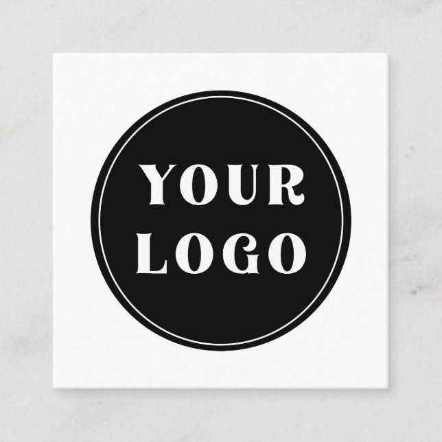 custom, unique, sleek & minimalist discount card (Front)