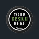 custom, unique, sleek & minimalist hershey®'s kiss 2 inch round button<br><div class="desc">This design is accessible to all. Feel free to customize the logo,  images,  text,  and colours according to your preferences. Thank you very much.</div>