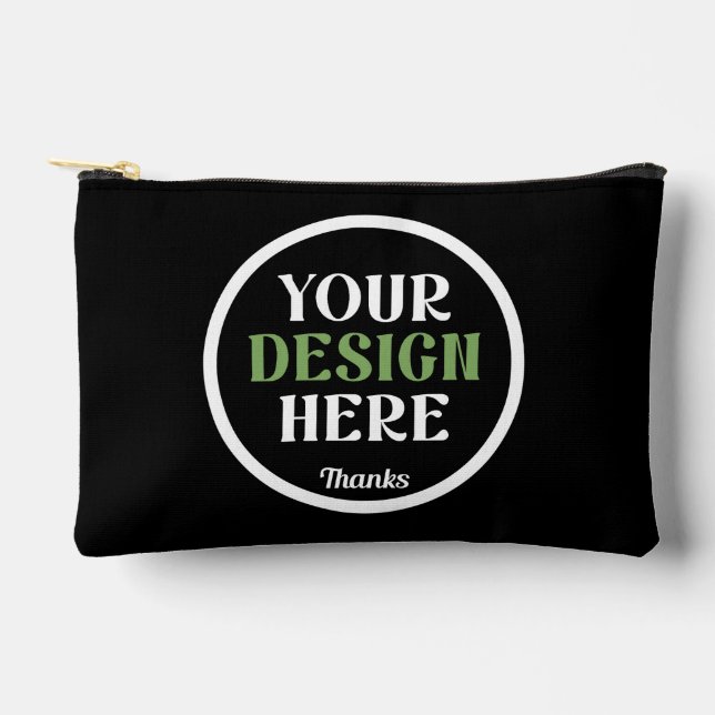 custom, unique, sleek & minimalist hershey®'s kiss accessory pouch (Front)