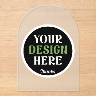 custom, unique, sleek & minimalist hershey®'s kiss acrylic invitations