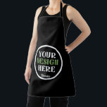 custom, unique, sleek & minimalist hershey®'s kiss apron<br><div class="desc">This design is accessible to all. Feel free to customize the logo,  images,  text,  and colours according to your preferences. Thank you very much.</div>