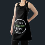 custom, unique, sleek & minimalist hershey®'s kiss apron<br><div class="desc">This design is accessible to all. Feel free to customize the logo,  images,  text,  and colours according to your preferences. Thank you very much.</div>