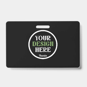 custom, unique, sleek & minimalist hershey®'s kiss badge