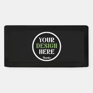 custom, unique, sleek & minimalist hershey®'s kiss banner