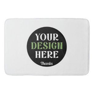 custom, unique, sleek & minimalist hershey®'s kiss bath mat