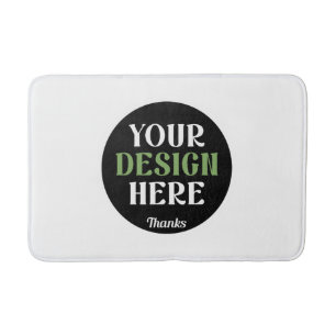 custom, unique, sleek & minimalist hershey®'s kiss bath mat