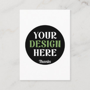 custom, unique, sleek & minimalist hershey®'s kiss business card