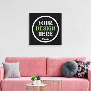 custom, unique, sleek & minimalist hershey®'s kiss canvas print