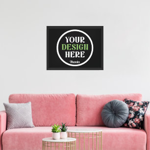 custom, unique, sleek & minimalist hershey®'s kiss canvas print