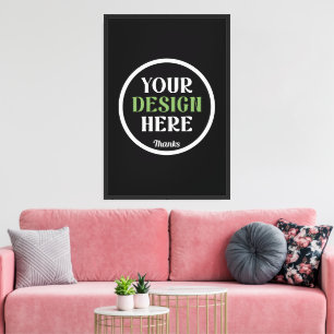 custom, unique, sleek & minimalist hershey®'s kiss canvas print