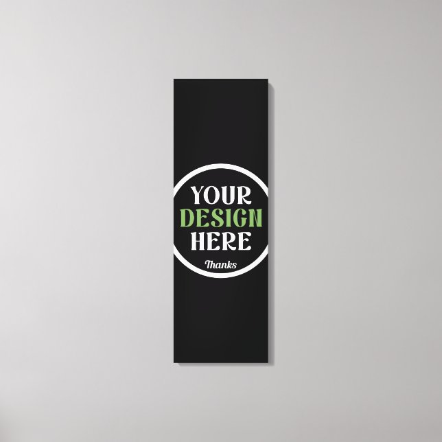 custom, unique, sleek & minimalist hershey®'s kiss canvas print (Front)