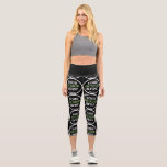 custom, unique, sleek & minimalist hershey®'s kiss capri leggings<br><div class="desc">This design is accessible to all. Feel free to customize the logo,  images,  text,  and colours according to your preferences. Thank you very much.</div>