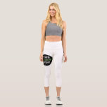 custom, unique, sleek & minimalist hershey®'s kiss capri leggings<br><div class="desc">This design is accessible to all. Feel free to customize the logo,  images,  text,  and colours according to your preferences. Thank you very much.</div>