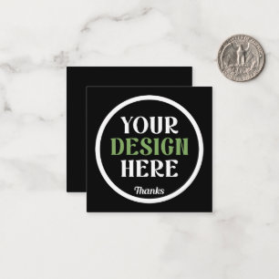 custom, unique, sleek & minimalist hershey®'s kiss card