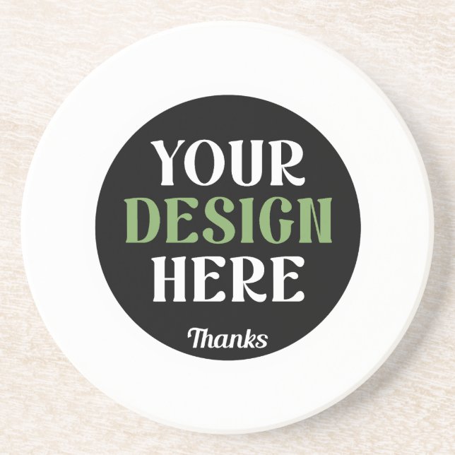 custom, unique, sleek & minimalist hershey®'s kiss coaster (Front)