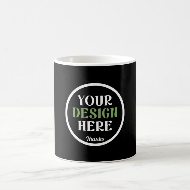 custom, unique, sleek & minimalist hershey®'s kiss coffee mug (Center)