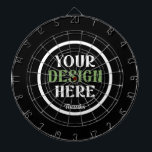 custom, unique, sleek & minimalist hershey®'s kiss dartboard<br><div class="desc">This design is accessible to all. Feel free to customize the logo, images, text, and colours according to your preferences. Thank you very much.</div>