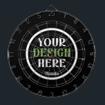 custom, unique, sleek & minimalist hershey®'s kiss dartboard<br><div class="desc">This design is accessible to all. Feel free to customize the logo, images, text, and colours according to your preferences. Thank you very much.</div>