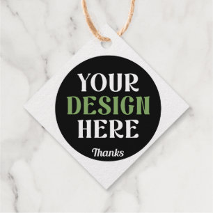 custom, unique, sleek & minimalist hershey®'s kiss favour tags