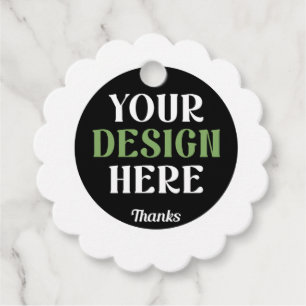 custom, unique, sleek & minimalist hershey®'s kiss favour tags