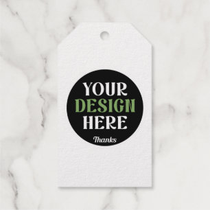 custom, unique, sleek & minimalist hershey®'s kiss gift tags