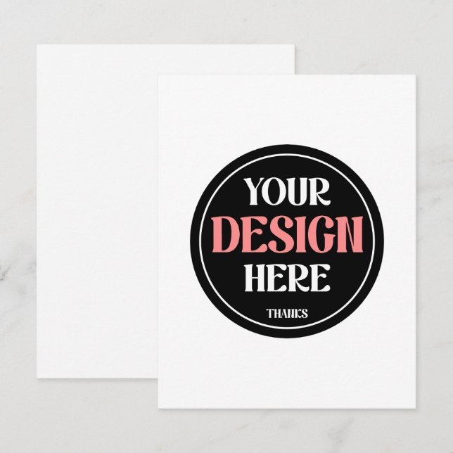custom, unique, sleek & minimalist hershey®'s kiss invitation (Front/Back)