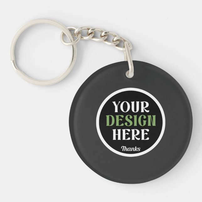 custom, unique, sleek & minimalist hershey®'s kiss keychain (Front)