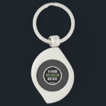 custom, unique, sleek & minimalist hershey®'s kiss keychain<br><div class="desc">This design is accessible to all. Feel free to customize the logo,  images,  text,  and colours according to your preferences. Thank you very much.</div>