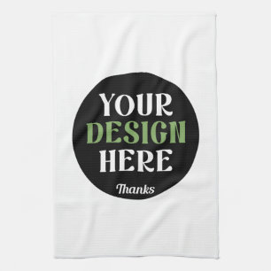 custom, unique, sleek & minimalist hershey®'s kiss kitchen towel