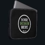 custom, unique, sleek & minimalist hershey®'s kiss laptop sleeve<br><div class="desc">This design is accessible to all. Feel free to customize the logo,  images,  text,  and colours according to your preferences. Thank you very much.</div>