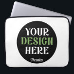 custom, unique, sleek & minimalist hershey®'s kiss laptop sleeve<br><div class="desc">This design is accessible to all. Feel free to customize the logo,  images,  text,  and colours according to your preferences. Thank you very much.</div>