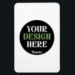 custom, unique, sleek & minimalist hershey®'s kiss magnet<br><div class="desc">This design is accessible to all. Feel free to customize the logo,  images,  text,  and colours according to your preferences. Thank you very much.</div>