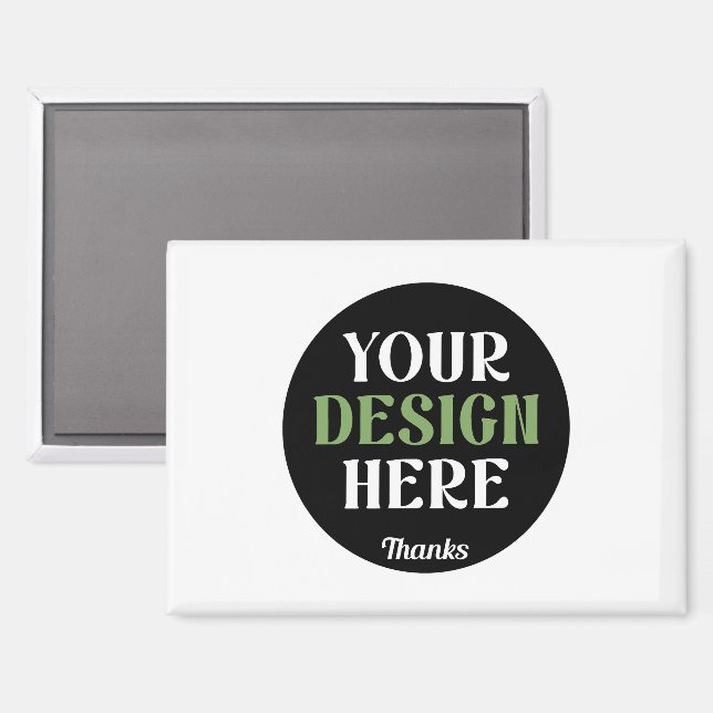 custom, unique, sleek & minimalist hershey®'s kiss magnet (Front/Back)