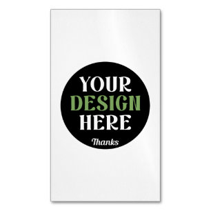 custom, unique, sleek & minimalist hershey®'s kiss Magnetic business card