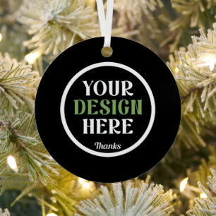 custom, unique, sleek & minimalist hershey®'s kiss metal ornament