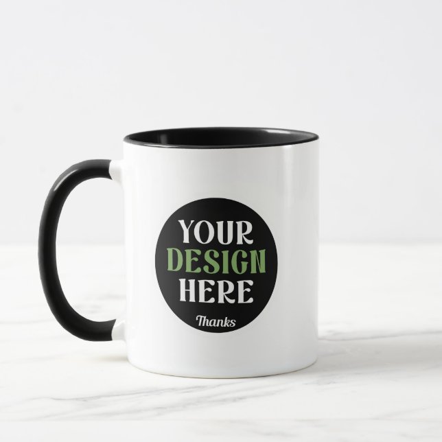 custom, unique, sleek & minimalist hershey®'s kiss mug (Left)