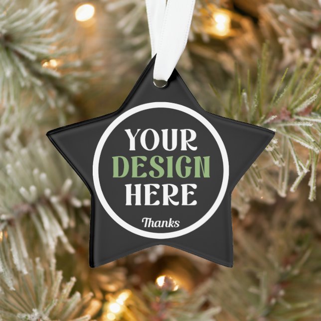 custom, unique, sleek & minimalist hershey®'s kiss ornament (Tree)