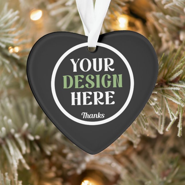 custom, unique, sleek & minimalist hershey®'s kiss ornament (Tree)