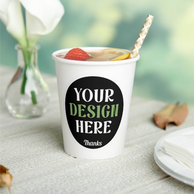 custom, unique, sleek & minimalist hershey®'s kiss paper cups (Insitu)