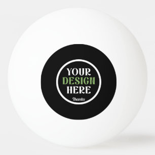 custom, unique, sleek & minimalist hershey®'s kiss ping pong ball