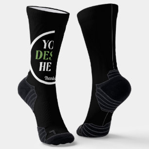 custom, unique, sleek & minimalist hershey®'s kiss socks