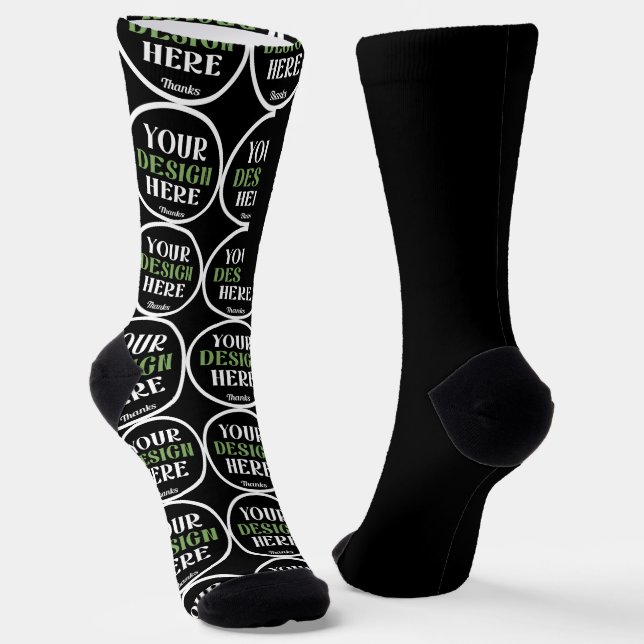 custom, unique, sleek & minimalist hershey®'s kiss socks (Angled)