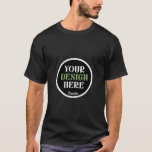 custom, unique, sleek & minimalist hershey®'s kiss T-Shirt<br><div class="desc">This design is accessible to all. Feel free to customize the logo,  images,  text,  and colours according to your preferences. Thank you very much.</div>