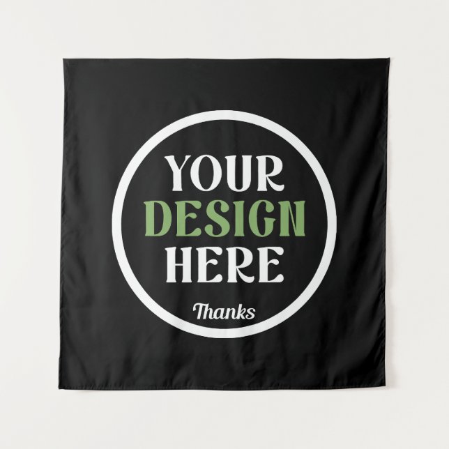 custom, unique, sleek & minimalist hershey®'s kiss tapestry (Front)