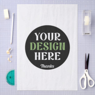 custom, unique, sleek & minimalist hershey®'s kiss tissue paper