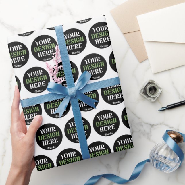 custom, unique, sleek & minimalist hershey®'s kiss wrapping paper (Gifting)
