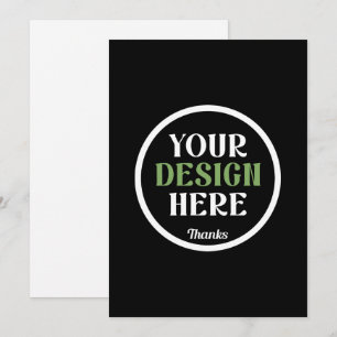 custom, unique, sleek & minimalist holiday card