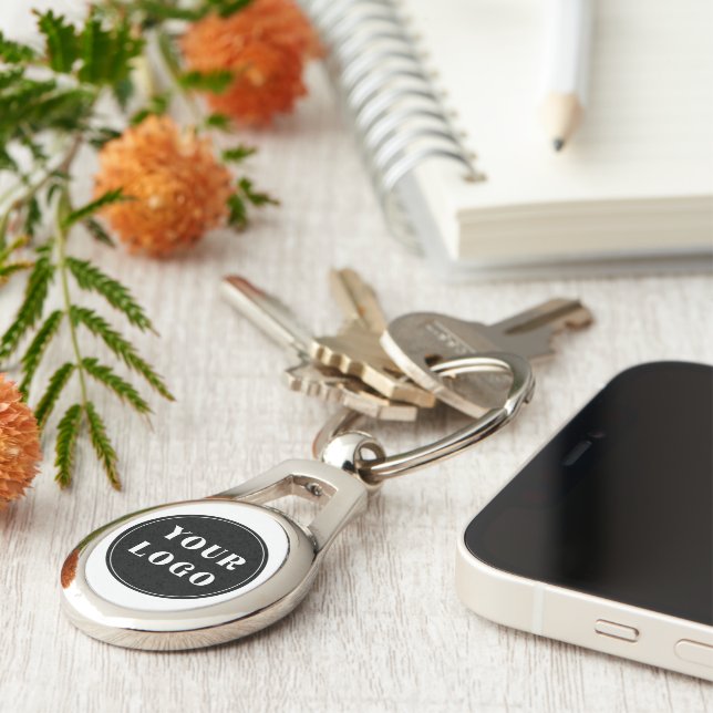 custom, unique, sleek & minimalist keychain (Side)